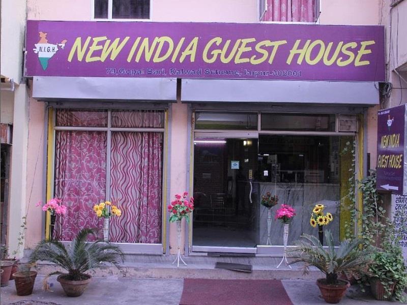 Hotel New India Guest House Jaipur Exterior foto